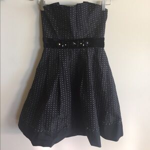 BCBGMaxazria black and white cocktail dress​